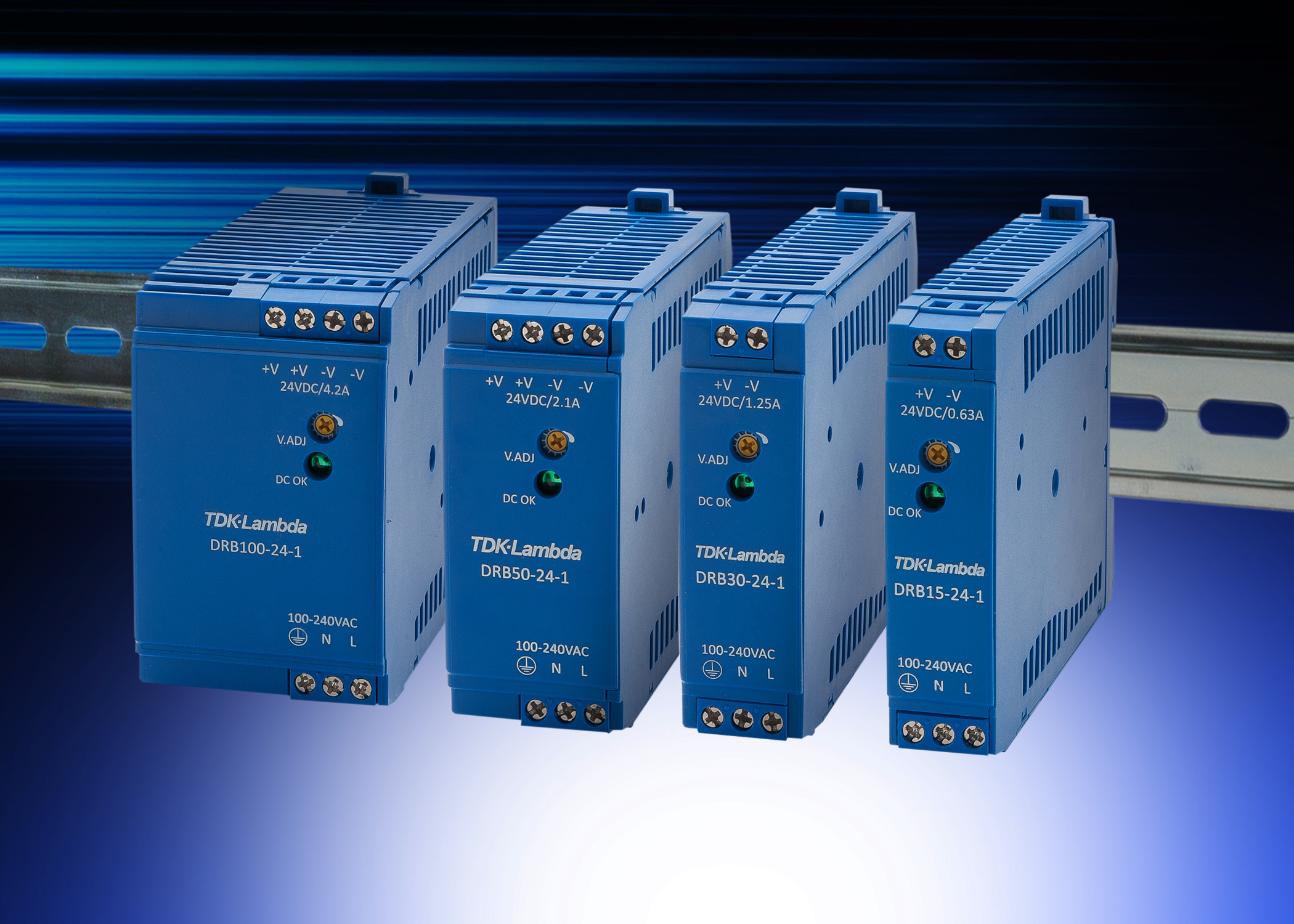 DPP 25-960W DIN Rail mount power supply